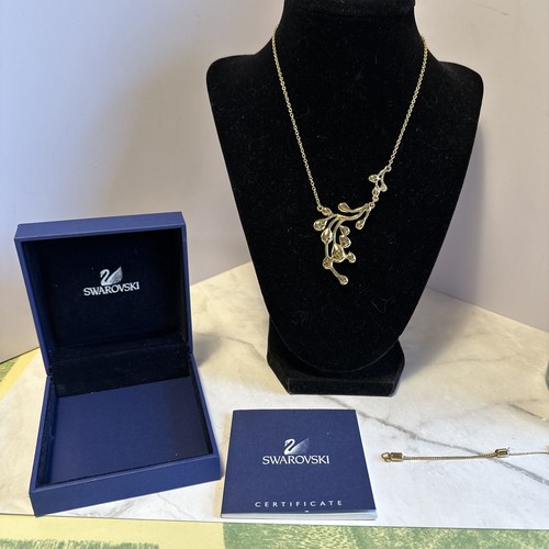 Collana swarovski placcata - collana,