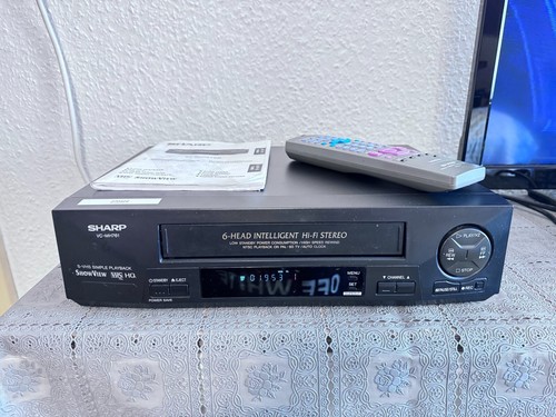 Vhs vcr sharp mh761 - vhs, vc-mh761