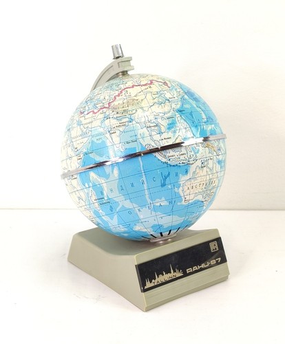 Soviet radio portable globe - soviet,
