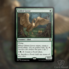 Mtg magic gilded goose 0221 - mtg,