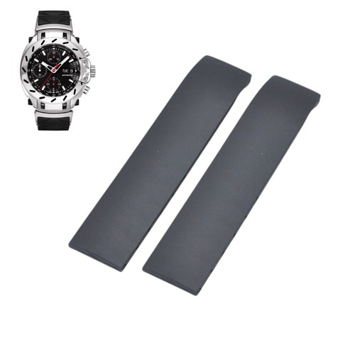 Cinturino gomma nero mm - gomma,