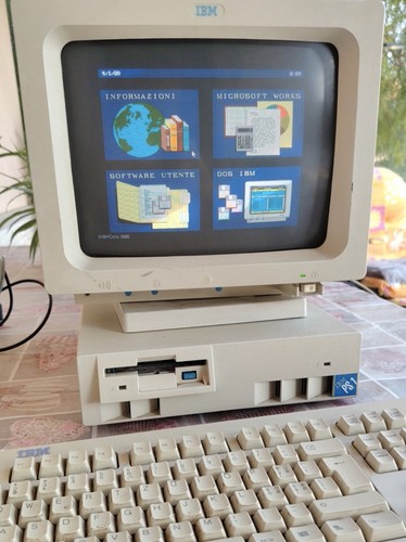 Computer vintage ibm ps - computer, pc