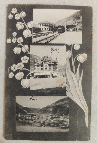 Cartolina brig briga - cartolina, svizzera