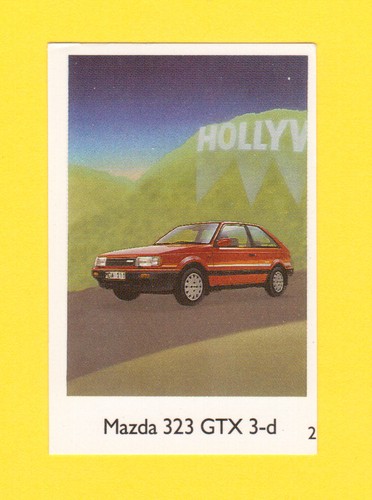 Mazda 323 gtx scarsa - mazda, carta