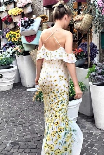 Zara estate floreale maxi - zara,