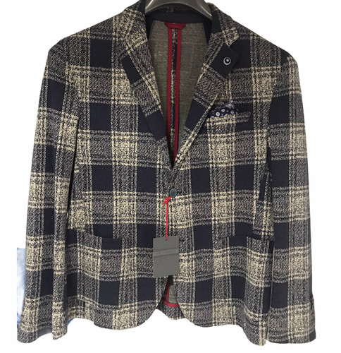 Giacca uomo monopetto quadri - monopetto, a