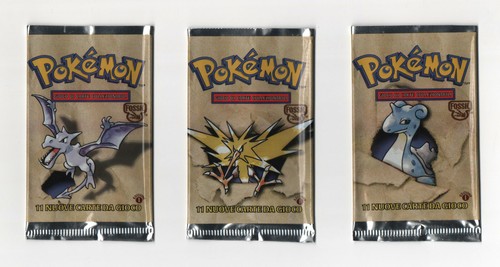 Pokemon bustine fossil - pokemon,