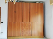 Armadio con 2 letti a scomparsa - Noce