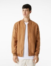 Zara Man Faux Suede Bomber