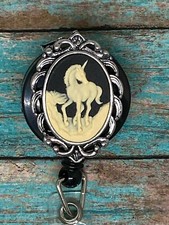 Ciondolo cammeo unicorno porta