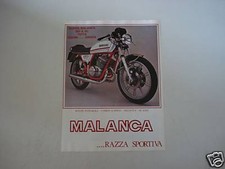 advertising Pubblicità 1978 MOTO MALANCA 150 E 2C