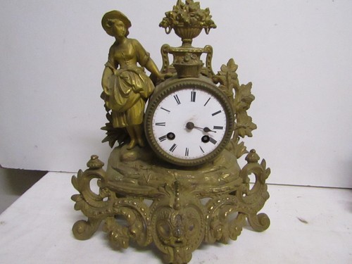 Ancienne pendule horloge - pendule, en