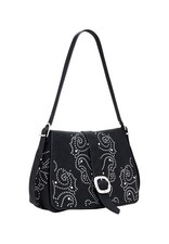 Desigual Accessori Donna Borse Borsa Nero Unica Poker Face Posadas, Tracolla Reg