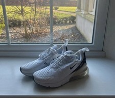 Scarpe da ginnastica donna Nike Air bianche e nere taglia 4,5