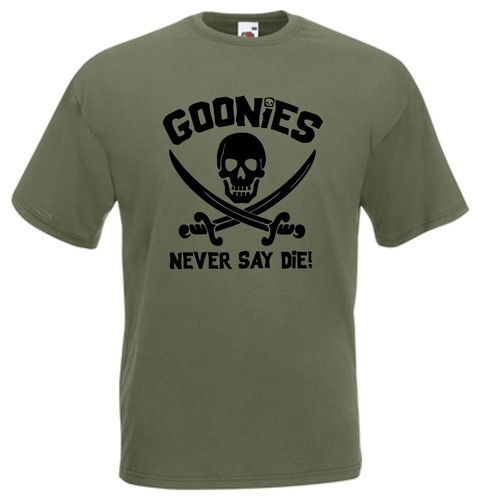 Tshirt verde stampa - , goonies