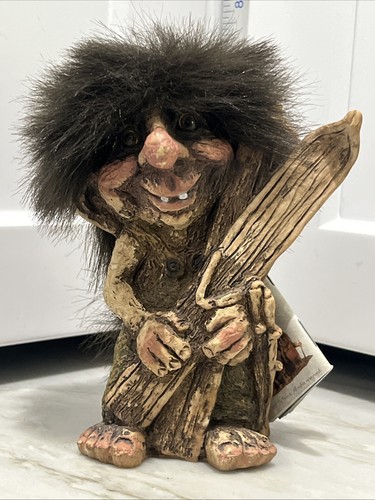 Figurina troll sci norvegese