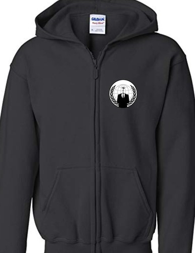 Felpa con cappuccio zip intera