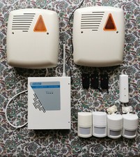 Impianto di antifurto wireless per la casa MADE IN ITALY - con 3 telecomandi