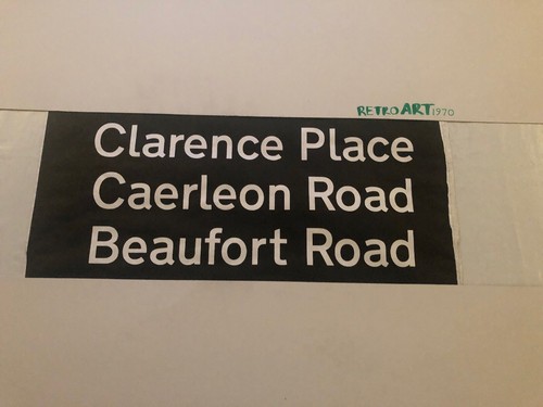 Cardiff bus blind 1209 - blind,