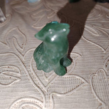 Collezione animali in pietra cane avventurina