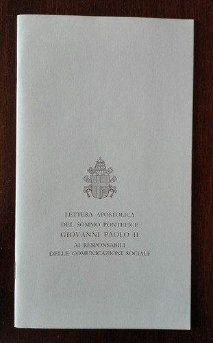Lettera apostolica giovanni - lettera,
