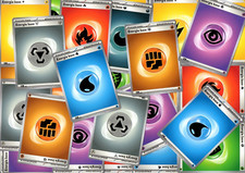 Lotto 45 Carte Pokemon ENERGIE miste - SIGILLATE - Scarlatto e Violetto 151