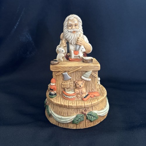 Statuina musicale babbo natale - babbo,