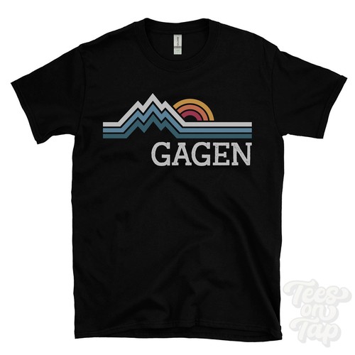 Gagen shirt retro logo - gagen, t-shirt