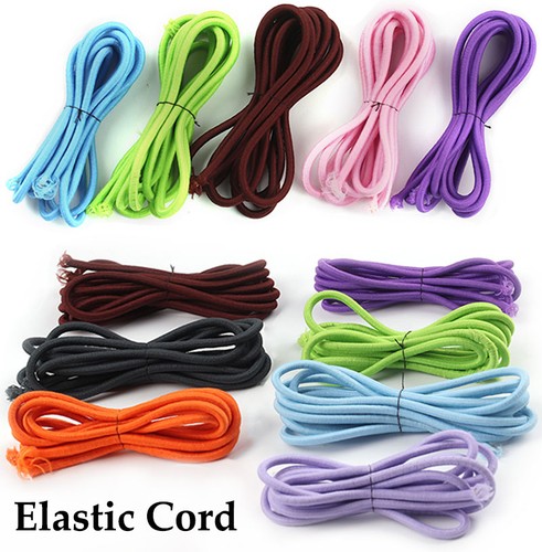 Cordoncino elastico tondo mm - 4,