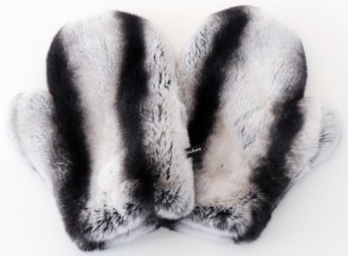 Pelliccia guanti pelo muffole - pelo,