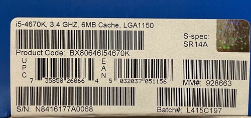 Processore intel - processore,