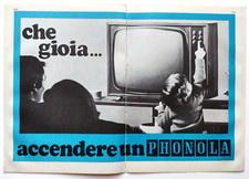 Pubblicita' Phonola Televisore