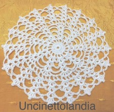 Centrino bianco shabby chic