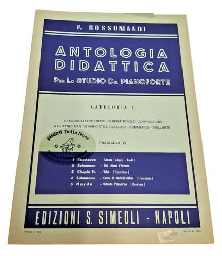 Antologia didattica studio del - antologia,