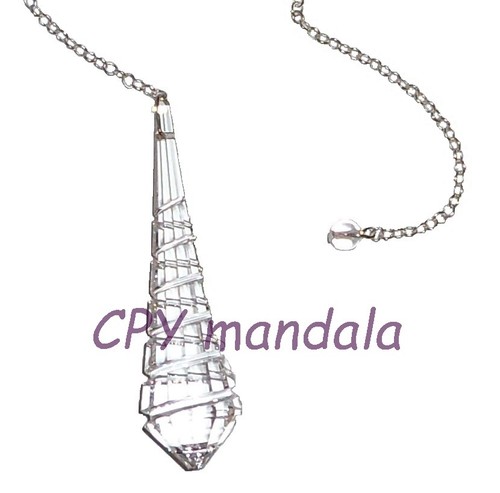 Pendola goccia spirale - spirale, in