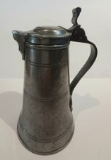 Caraffa/brocca in peltro (B) -