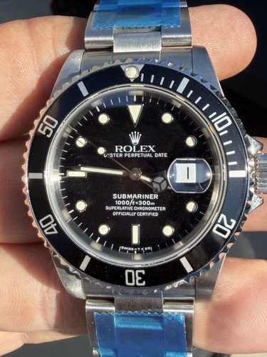 Rolex submariner date 16610 - rolex,