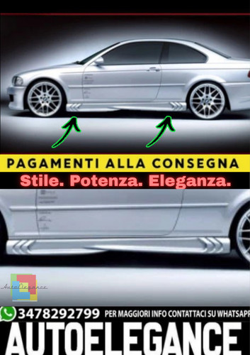 Minigonne laterali per - laterali, bmw