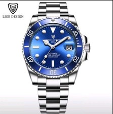 LIGE  DESIGN AUTOMATICO BLU
