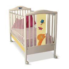 Cameretta Azur Serie Savana Giraffa: armadio, cassettiera e culla (3 pz)