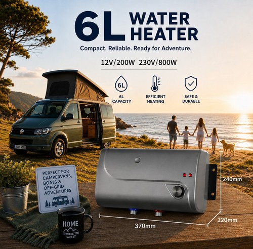 Scaldabagno doppio camper - , 6