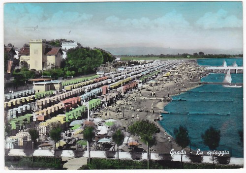 Grado gorizia la spiaggia - -,