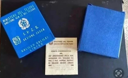 500 lire 1982 galileo galilei - 1982,