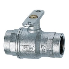 Valvola di zona a 2 vie motorizzabile cromata a sfera FAR 3016