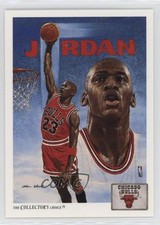 1991-92 Upper Deck Team Checklist testo semplice ologramma Michael Jordan #75 HOF
