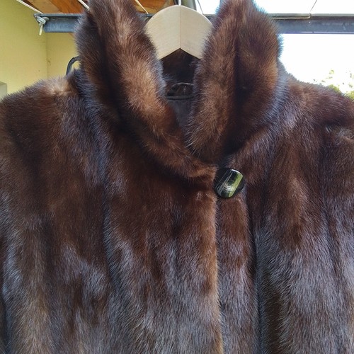 Pelliccia visone marrone - di,