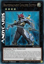 BRANCOMALVAGIO CAVALIERE EXCITON • Ultra R Argento • BLC1 IT015 • 1Ed • Yugioh!