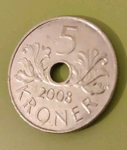 Moneta norvegia kroner - moneta, 2008