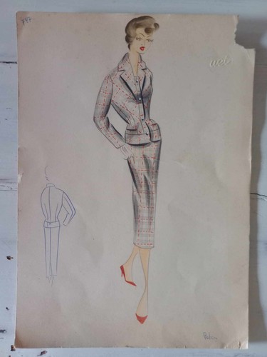 Figurino moda anni - di, 50-60