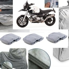 TELO COPRIMOTO TELATO FELPATO PER BMW R 1150 R ANNO 2001 IMPERMEABILE ANTIGRANDI